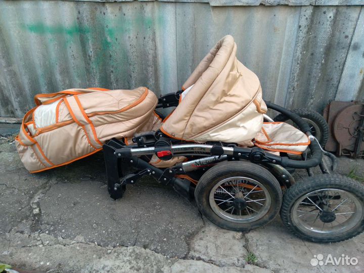 Детские санки коляска бу