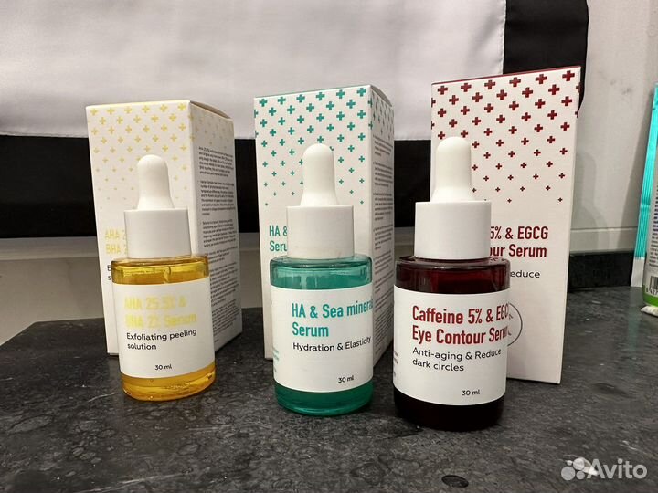 Сыворотки для лица Simple Beauty (комплектом)