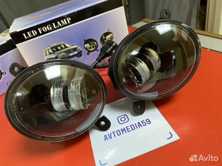 Диодные птф для автомобиля Ларгус 314-LED