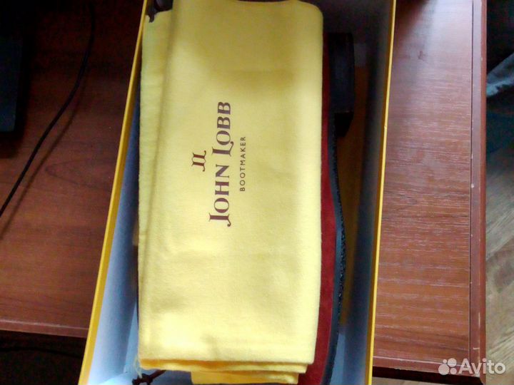 Лоферы John lobb, модель Tyne, замша и кожа бордо