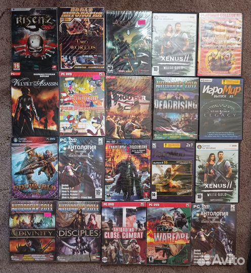 Dvd диски игры