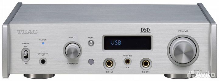 Цап/Усилитель для наушников Teac UD-505-X Silver