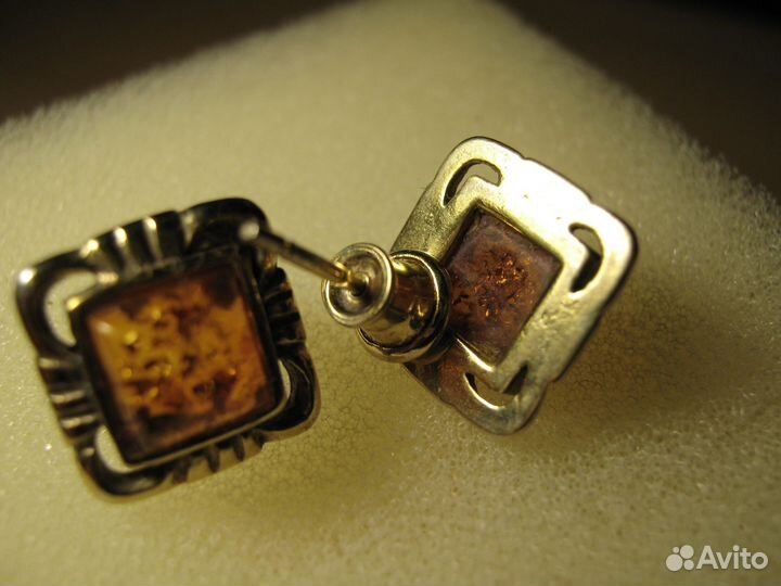 Серебряные серьги 925 проба