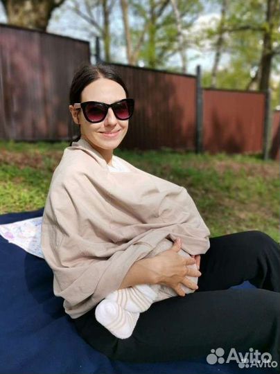 Накидка снуд для кормления