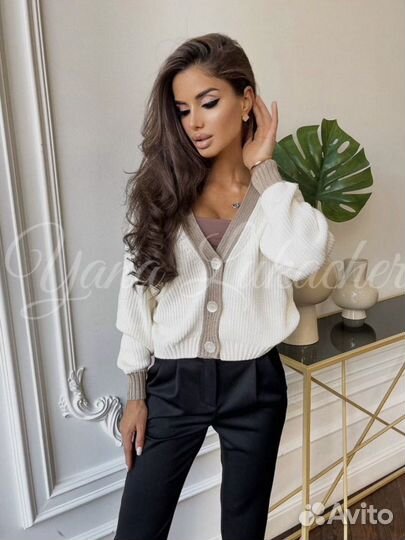 Кардиган Яна Лукачер он сайз