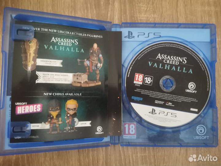 Игровой диск Assassin's Creed Вальгалла PS5