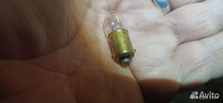 Лампа накаливания 24в. 0.12А