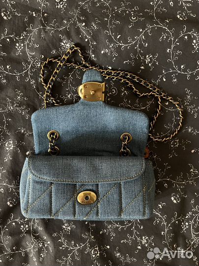 Сумка Coach Tabby 20 denim оригинал