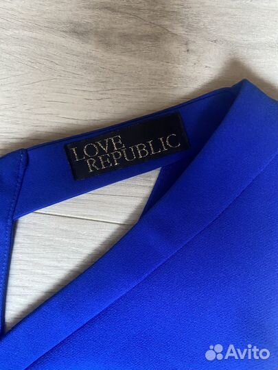 Платье Love Republic 42 синее