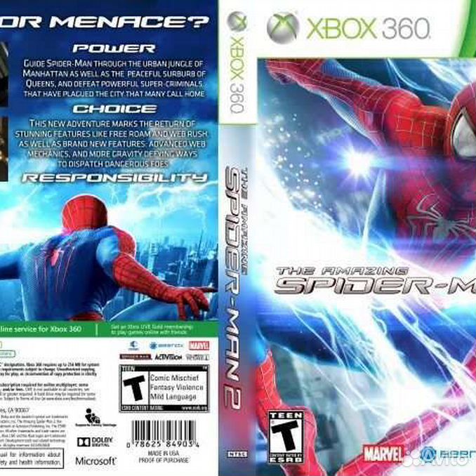 Amazing Spider man 2 Xbox 360 Cover. The amazing Spider-man 2 Xbox 360 диск. Игра на Xbox 360 amazing Spider man. Обложка игры человек паук на иксбокс 360. Игра паук 360