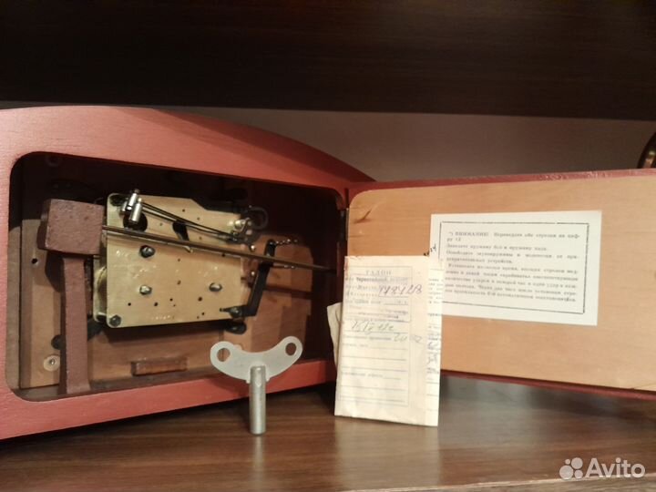 Часы каминные с боем СССР