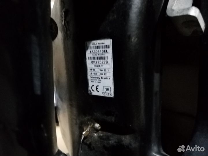 Мотор mercury F30 EFI 4такта