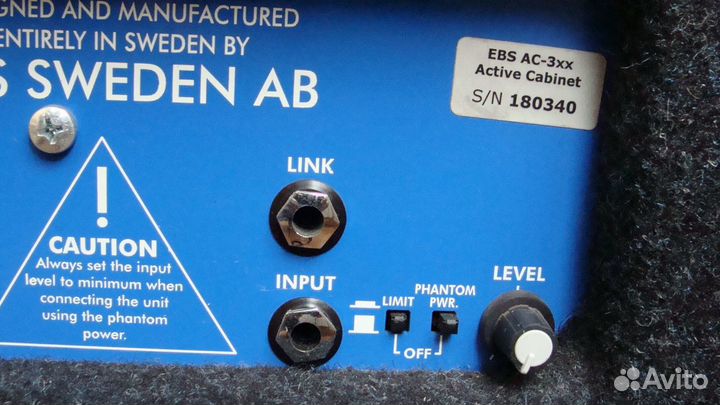 Басовый активный кабинет EBS AC-311 Pro line 2000