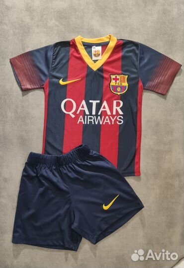 Детская футбольная форма, клуб Барселона