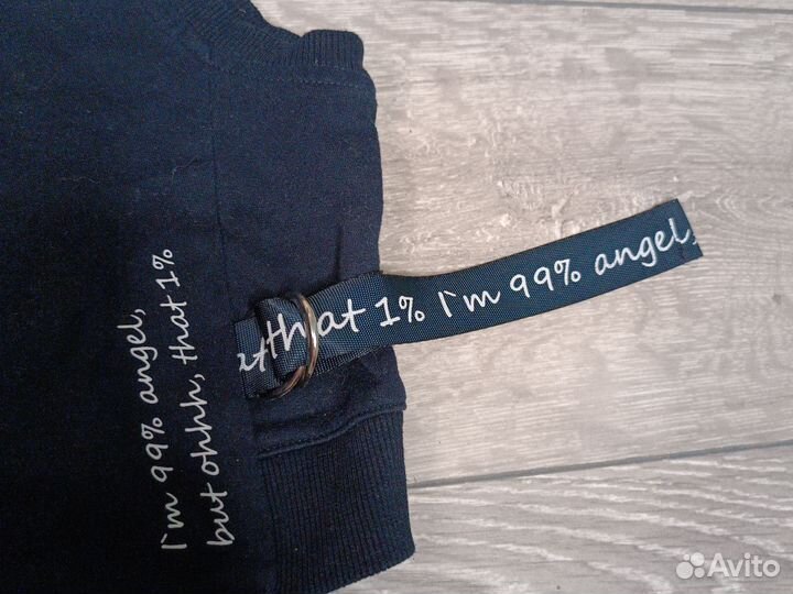 Школьная форма синяя рубашка жилетка для девочки