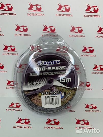 Леска для триммера Хопер в ассортименте