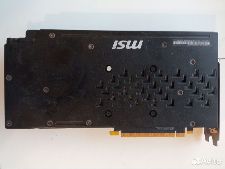 Видеокарта MSI 1060 gaming X 6GB
