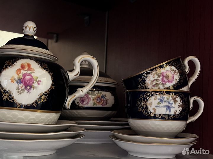 Кофейный сервиз. Германия. Фарфор Pastorale