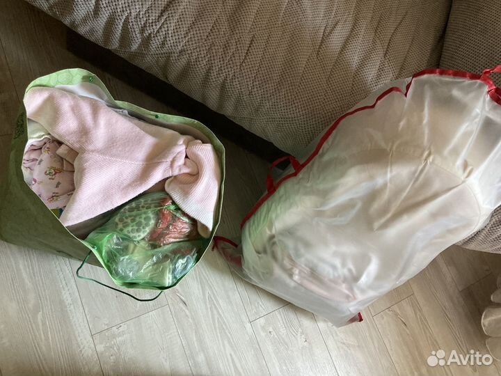 Детские вещи пакетом на девочку
