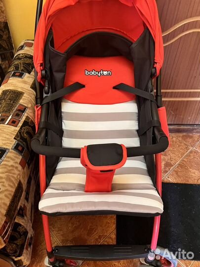 Коляска Babyton mobile red