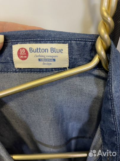 Джинсовая рубашка на девочку