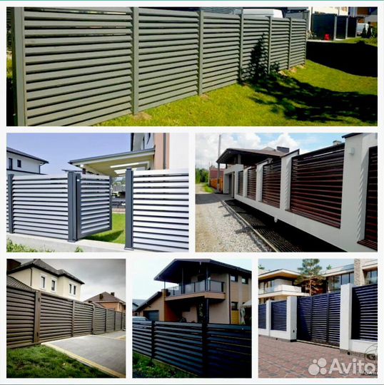 Металлический забор жалюзи Royal и Rancho / Ранчо