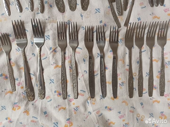 Ложки и Вилки столовые, чайные СССР