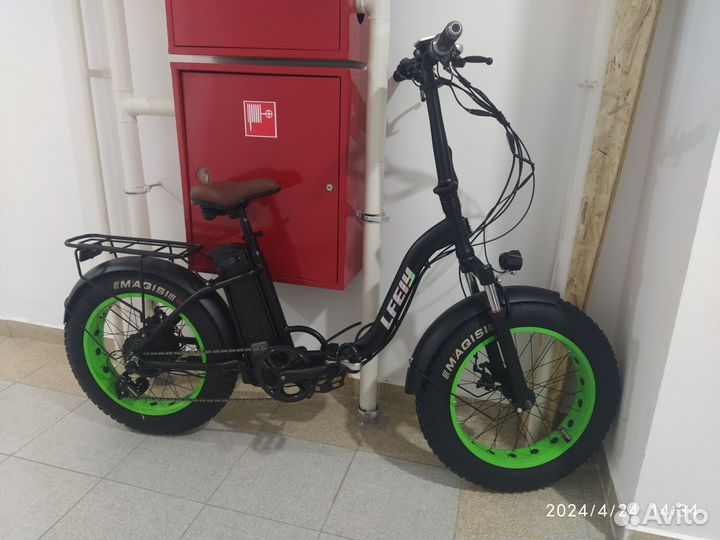 Электровелосипед новый 750w колеса 20 диаметром