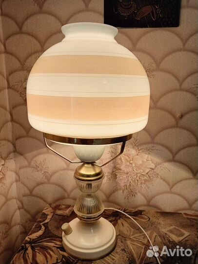 Настольная лампа СССР винтаж