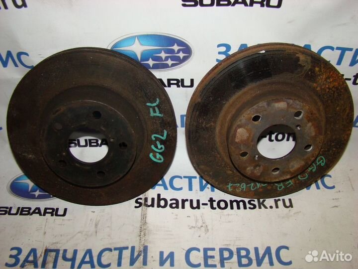 Диск тормозной F GG2- 2001г. (Тормозная система, Т