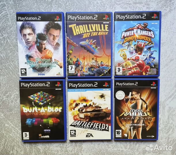 Игры на PS2 лицензия