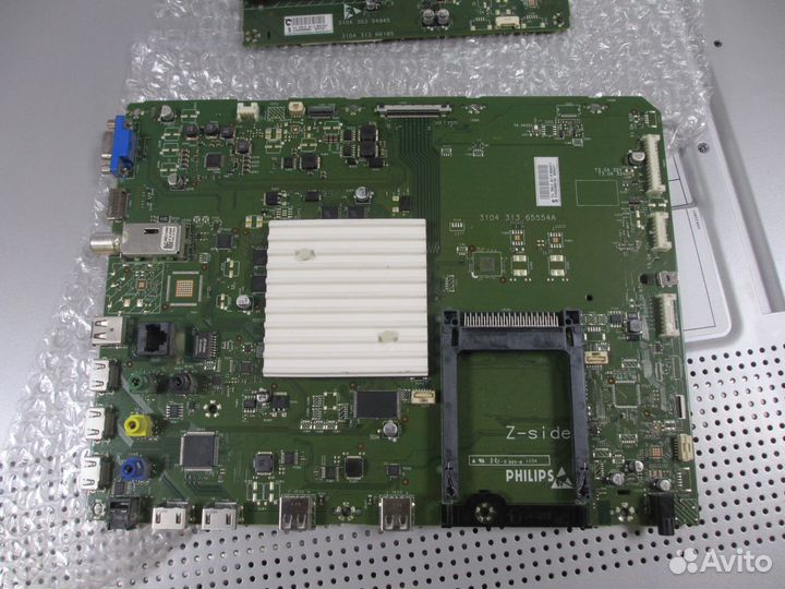 Ремонт материнских плат philips QFU1.1 QFU2.1 QFU1