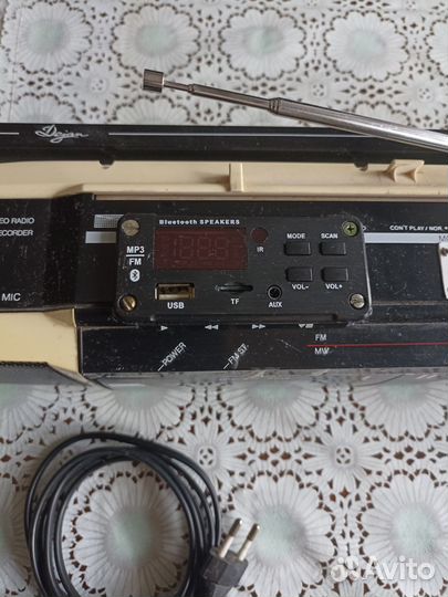 Радиоприёмник, USB проигрыватель, блютуз