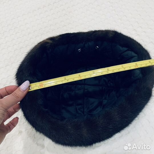 Шапка норковая женская