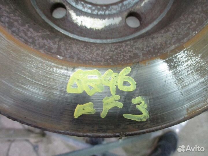 Диск тормозной вентилируемый задний левыйправый