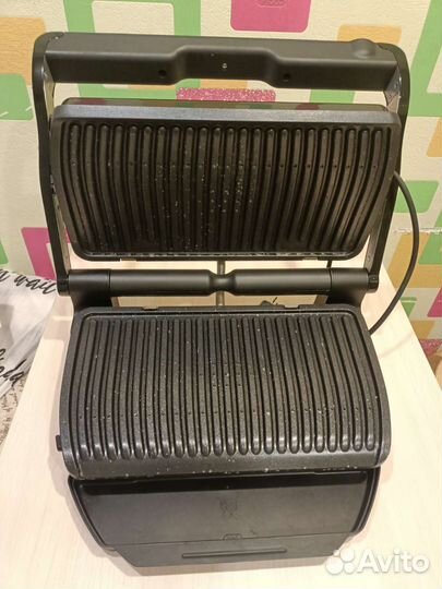 Гриль tefal optigrill xl GC722D34