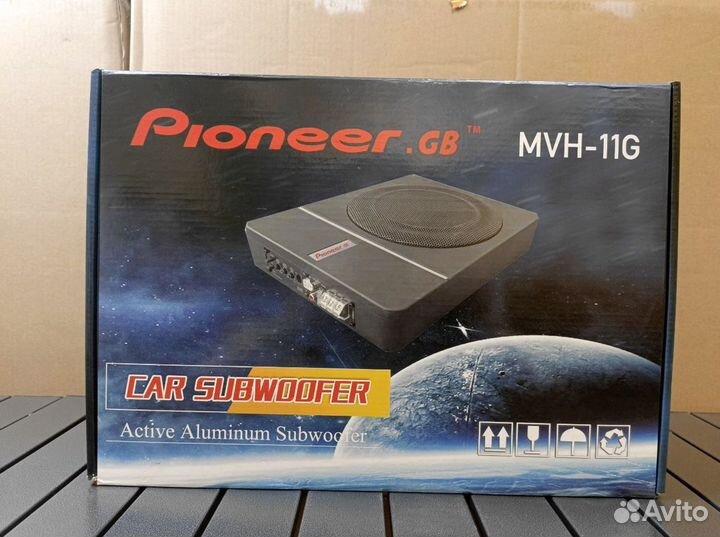 Сабвуфер Pioneer активный под сиденье