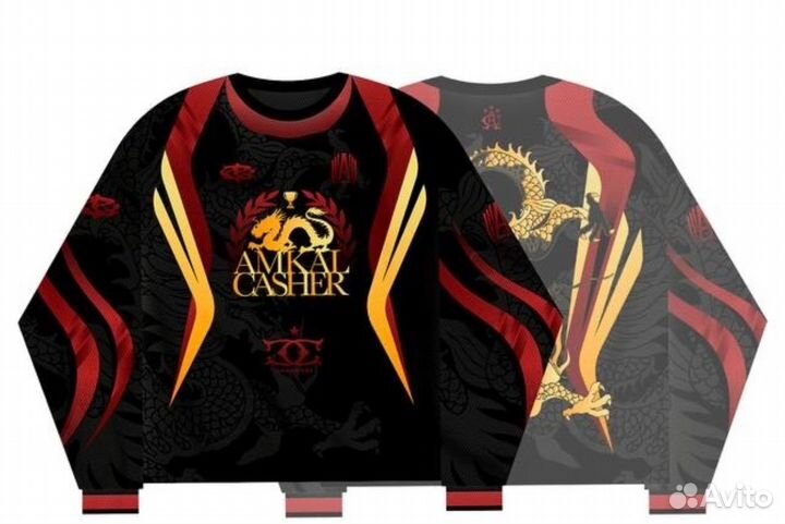 Амкал чемпионская джерси черная