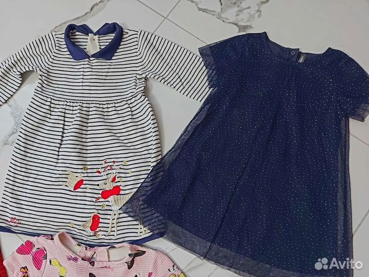 Детские вещи пакетом для девочек zara,hn,next3-5л