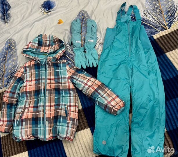 Комплект куртка, полукомбинезон 122