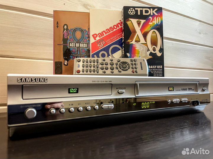 DVD VHS 6head комплект состояние Samsung