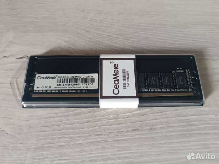 Память Ceamere DDR3/DDR4 4/8 Gb 1600/3200 MHz