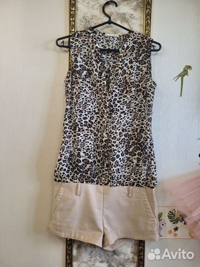 Комбинезон с шортами Lime летний Xs, S Сафари