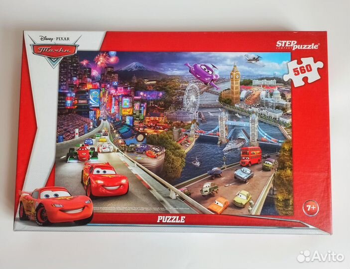 Пазлы для мальчика Машинки Тачки