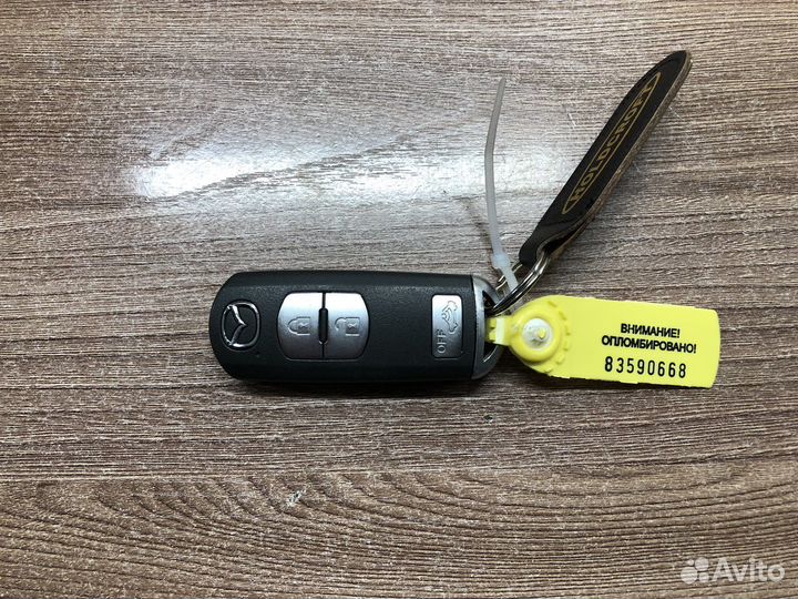 Ключ зажигания Mazda 3 BM(BN) 2013-2019