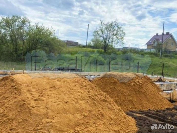 Песок всех фракций с доставкой от 1м3