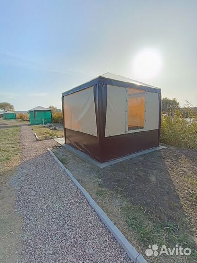 Аренда теплой беседки