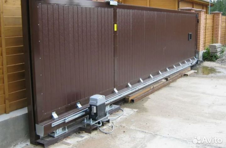 Автоматика для откатных ворот комплект