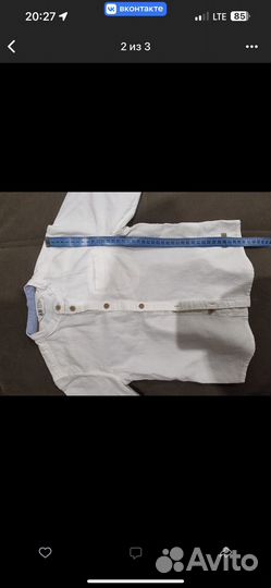 Рубашка H&M 2-3 года