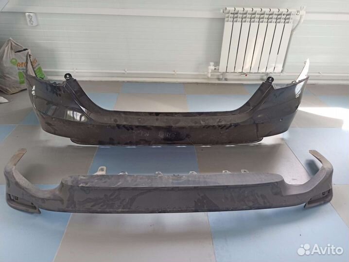 Бампер, фонарь задний